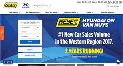 Desktop Screenshot of keyeshyundai.com